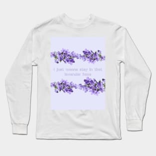 Lavender Haze Long Sleeve T-Shirt